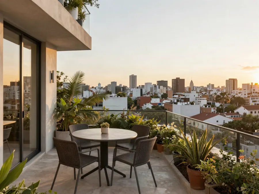 3 ambientes con terraza propia en Caballito